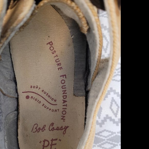 Vintage Bob Cousy brown canvas sneakers. Women's 11, Men's 9.5 - Picture 5 of 8